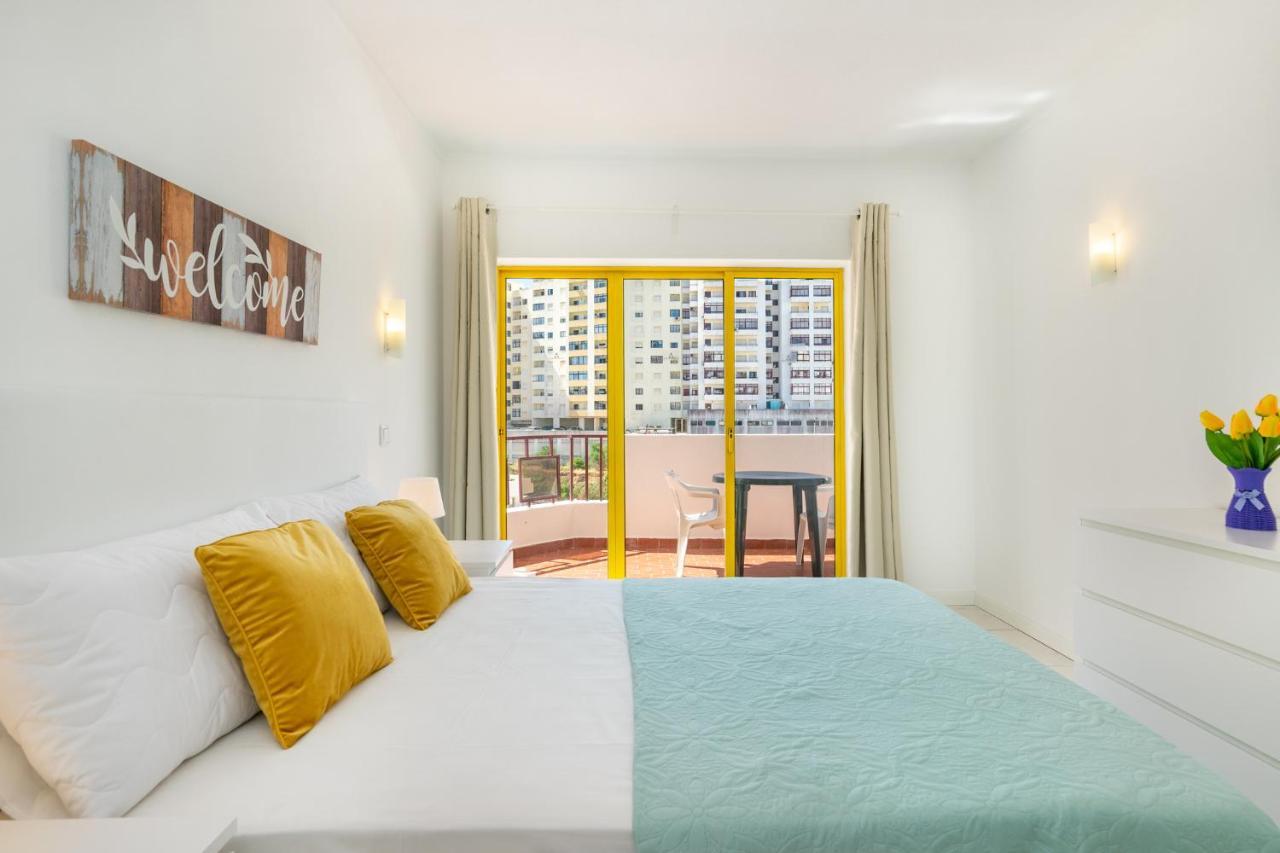 Praia Da Rocha, Clube Praia Da Rocha, Bloco I, Wifi Gratuito, Ar Condicionado, By Ig Portimão Exteriör bild