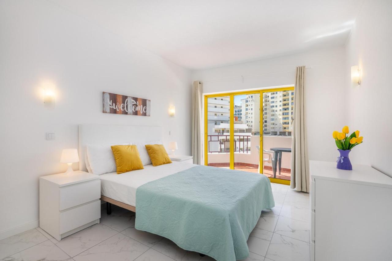 Praia Da Rocha, Clube Praia Da Rocha, Bloco I, Wifi Gratuito, Ar Condicionado, By Ig Portimão Exteriör bild